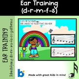Spring  Ear training Do-Re-Mi-Fa-So  Digital  Task Cards i