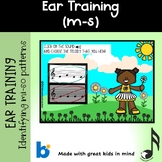 Spring  Ear training  So-Mi Melodies  Digital  Task Cards 