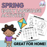 Spring Early Language Activities | Parent Handout | Home W