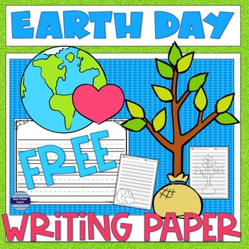 Preview of Spring Earth Day Writing Paper | Free