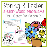 Spring & Easter 2-Step Word Problem Task Cards