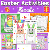 Spring & Easter Activities Bundle - Crafts, coloring Pages