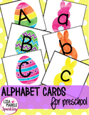 Spring Easter Alphabet Matching Activity for Preschool Centers