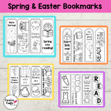Spring & Easter Bookmarks - Kinder | 1st | 2nd | 3rd | 4th