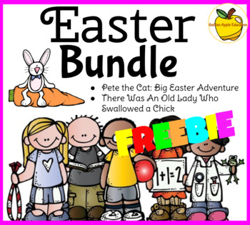 Preview of Spring Easter Bundle l Reading Comprehension 2-in-1 Stories!