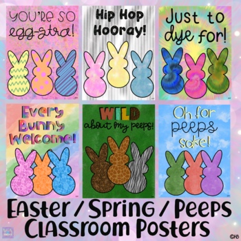 Preview of Spring / Easter Classroom Posters