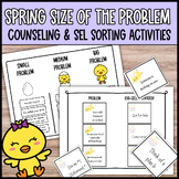 Spring May Counseling SEL Size Of The Problem Sorting Acti