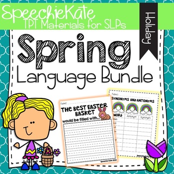 Preview of Spring/Easter Language Bundle!
