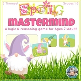 Spring & Easter MASTERMINDS Logic Games for ALL LEVELS! St