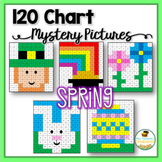 Spring Easter Math 120 Chart Mystery Pictures