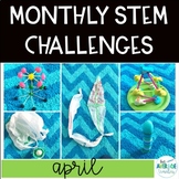 Spring/Easter STEM Activities - April Monthly STEM Challenges