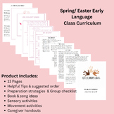 Spring/Easter Themed Early Language Class