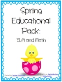 Spring Educational Bundle: ELA and MATH