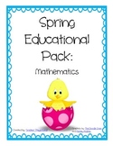 Spring Educational Pack: MATH