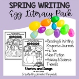 Spring Egg Reading and Writing Response Journals - Fiction