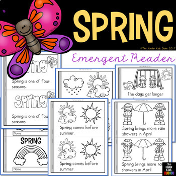 Preview of Spring Emergent Reader