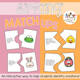 Spring Emotion Match-Up Puzzles
