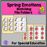 Spring Emotions Matching and Errorless File Folders for Au