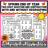 Spring End of Year Two-Digit Addition & Subtraction WITH a