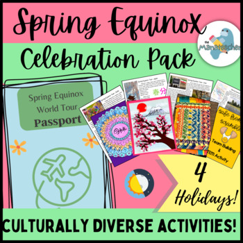 Preview of Spring Equinox Celebration Pack Bundle- Culture Diversity Holiday Traditions