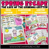 Spring Escape Room Activities and Centers | Easter Party Games