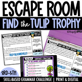 Spring Escape Room | Grammar Activity | Digital and Printable