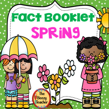 Preview of Spring Fact Booklet | Nonfiction | Comprehension | Craft
