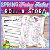 Spring Fairy Tales Roll & Write a Story, Creative Writing 