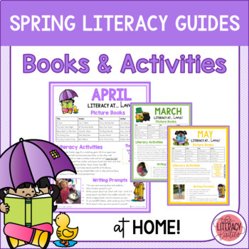 Preview of Spring Literacy Activities