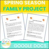 Spring Family Project in English and Spanish