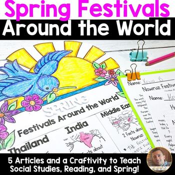 Preview of Spring Festivals Around the World: A Week-Long Study and Craftivity