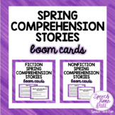 Spring Fiction & Nonfiction Comprehension BOOM CARDS™️