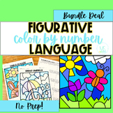 4th Grade Spring Figurative Language Color By Number Works