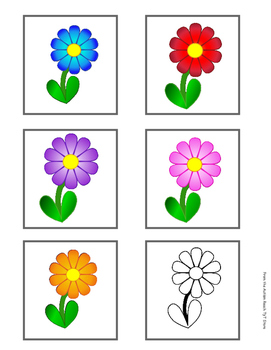 Spring File Folder Games (By: Autism Reach) by Autism Reach | TPT