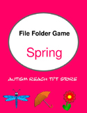 Spring File Folder Games (By: Autism Reach)