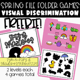 Spring File Folder Games FREEBIE, Visual Discrimination, S