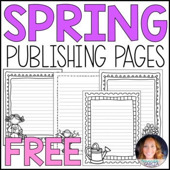Spring Final Draft Pages by Amanda Garcia | TPT