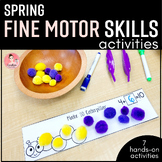 Spring Fine Motor Activities (English and French)