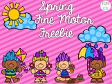 Spring Fine Motor Freebie