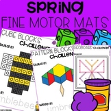 Spring Fine Motor Math Mats