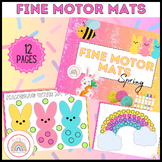 Spring Fine Motor Mats. For Occupational Therapists, teach