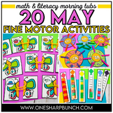 Spring Fine Motor May Activities | Spring and May Morning 