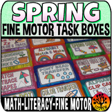 Spring Fine Motor Task Boxes 4 x 6 Hands On Activities Rec