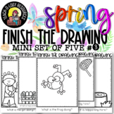 Spring Finish the Drawing Mini Set #3 (DOLLAR DEAL)