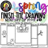 Spring Finish the Drawing Mini Set #4 (DOLLAR DEAL)