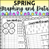 Spring First Grade Math Graphing and Data Analysis Workshe