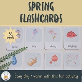 Spring Flashcards - Vocabulary Building Matching Game