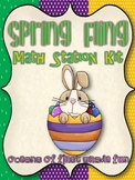 Spring Fling Math Stations Kit
