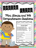 Spring Fling Mini Stories and WH Comprehension Questions