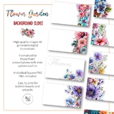 Spring Flower Background Images for Slide Presentations | 